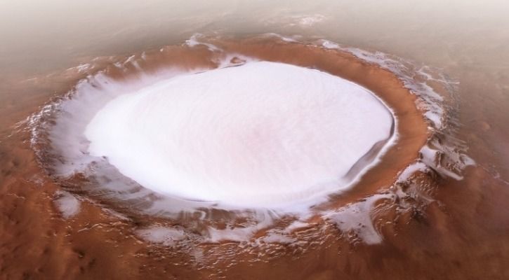 Mars ice