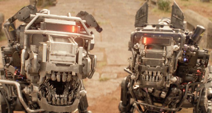 robot dogs from kingsman the circle movie