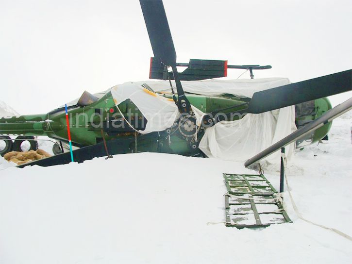 Siachen helicopter recovery world record