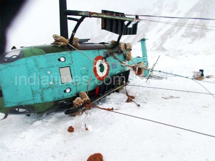 Siachen helicopter recovery world record