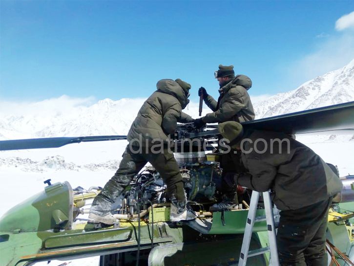 Siachen helicopter recovery world record 