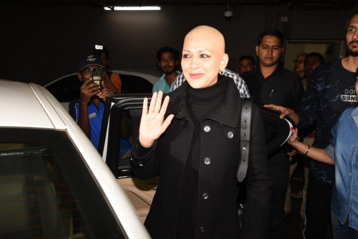 Sonali Bendre Returns To India With A Glittering Smile, Says Battle With Cancer Is Not Yet Over