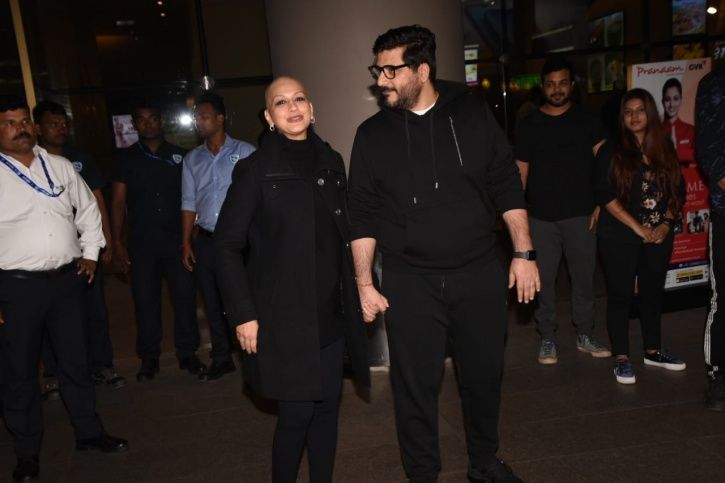Sonali Bendre Returns To India With A Glittering Smile, Says Battle With Cancer Is Not Yet Over