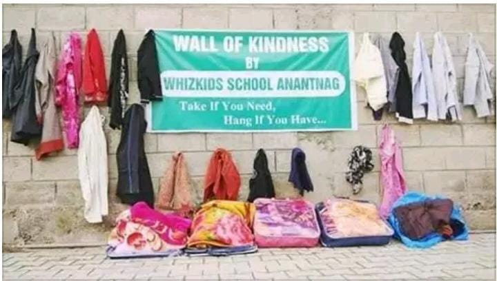Wall of kindness, Jammu and Kashmir, Who is Hussain, joy of giving, Delhi, Chandigarh