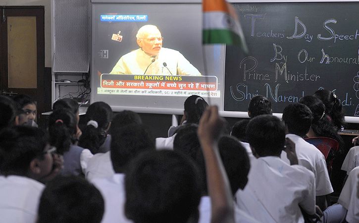 Many Government-Run Schools In Gurugram Can not Air PMs Exam Talk For Students