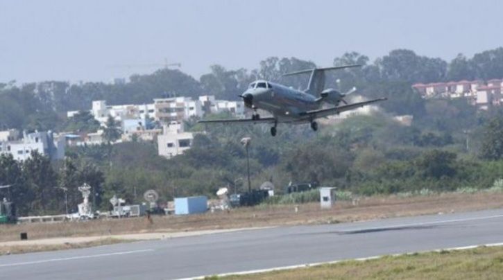 Upgraded 'Made In India' Light Transport Aircraft 'SARAS' Successfully ...