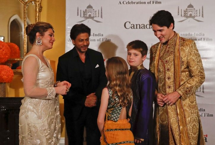 SRK and Trudeau
