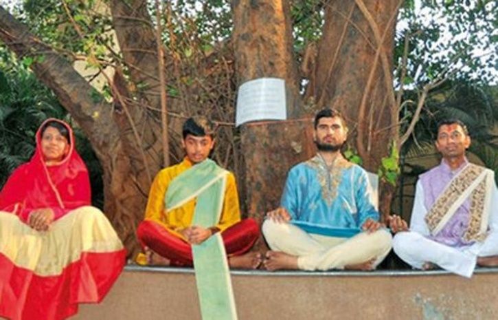 From left Viral Dedhia, Dharmil Dedhia, Sanket Parekh and Chandresh Poladia