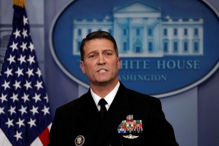 Navy doctor Ronny Jackson, who administered Trump