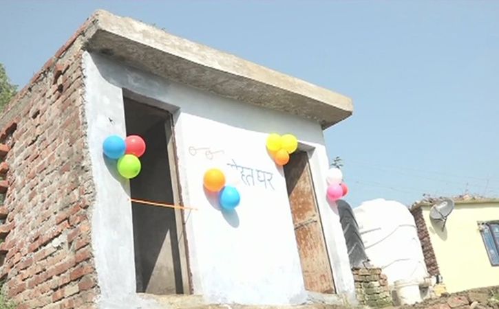 87 year old woman honoured for building toilet