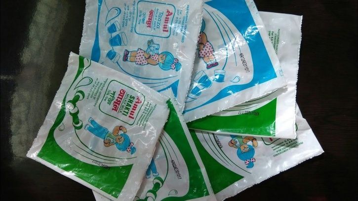 Amul Milk Packets