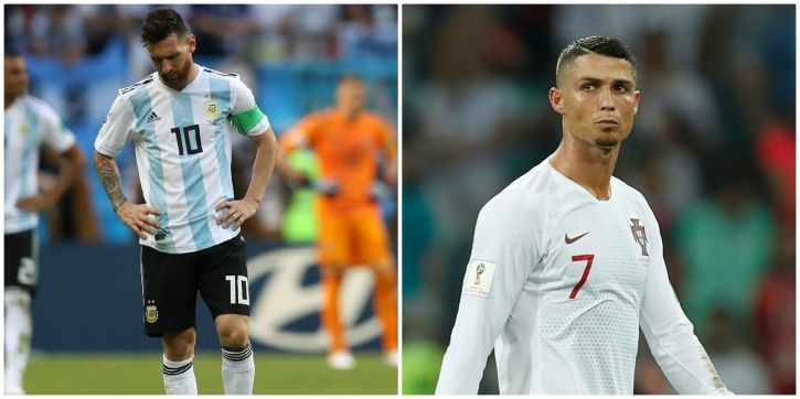 Argentina and Portugal are out of the FIFA World Cup