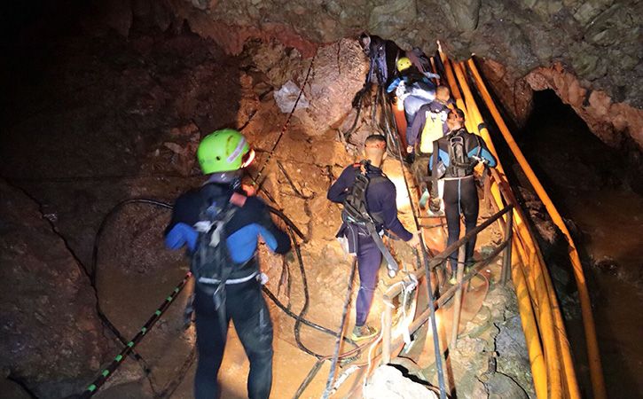 Eleventh Person Rescued From Thai Cave On Third Day Of Operation