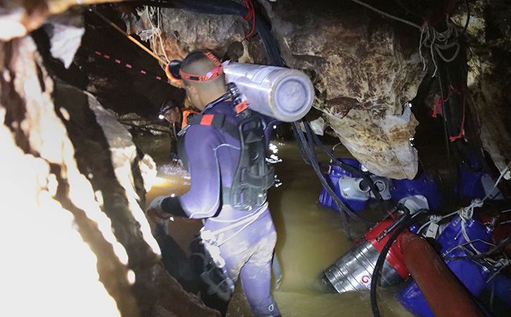 Eleventh Person Rescued From Thai Cave On Third Day Of Operation