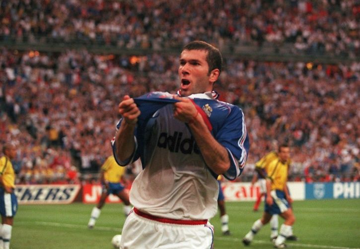 Zinedine Zidane was instrumental in France's World Cup Winning team of  1998. He scored twice in the final against B…