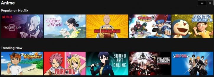 is there any gay anime on netflix
