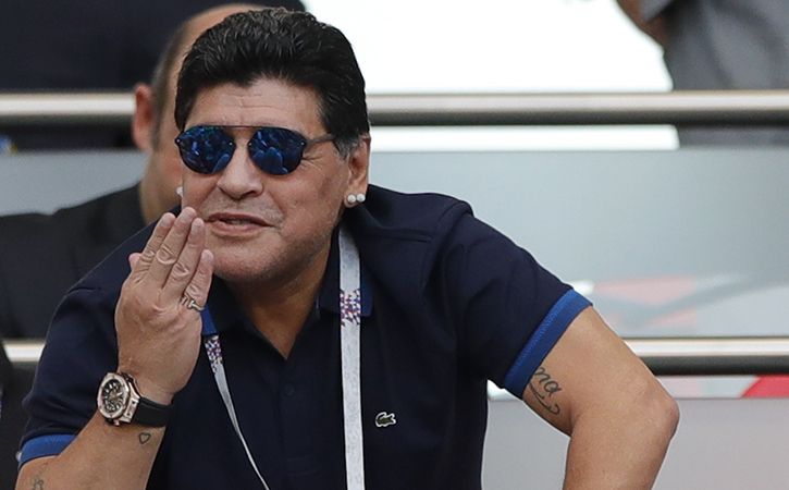 Sourav Ganguly Favourite Diego Maradona