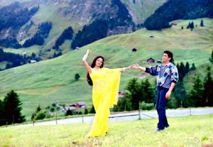 Stills of Bollywood movies shot in Switzerland.
