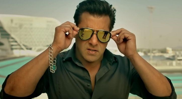A picture of Salman Khan from Race 3.