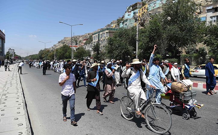 Afghans Tired Of War Say Exhausted Peace Marchers In Kabul