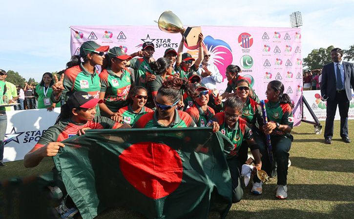Bangladesh Women Win Last Ball Thriller Vs India To Clinch T20 Asia Cup Title