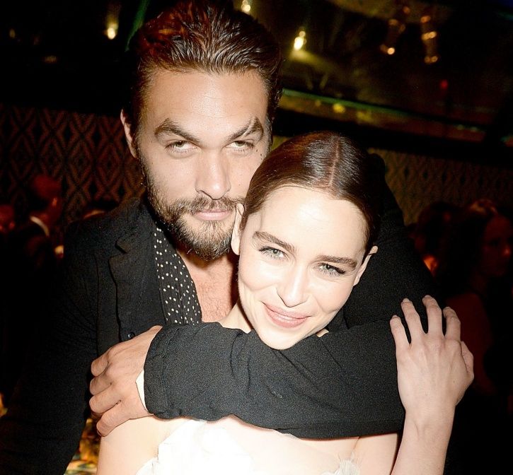 Emilia Clarke & Jason Momoa Had A Super Fun ‘Game Of Thrones’ Reunion 