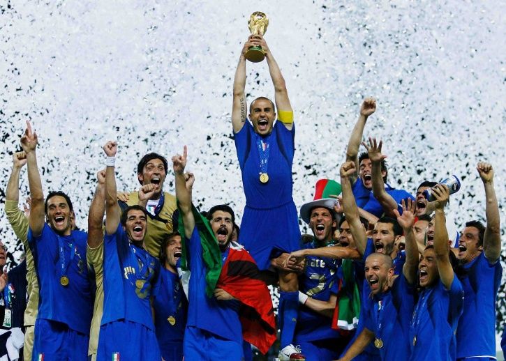 Italy won the FIFA World Cup in 2006