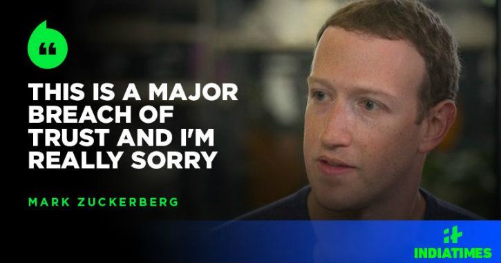 Mark Zuckerberg Facebook CEO apologizes