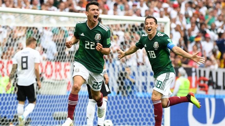 Mexico beat Germany 1-0