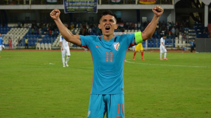 Sunil Chhetri has played 99 games for India.