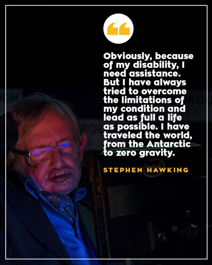 15 Memorable Stephen Hawking Quotes That Shows His Outlook Towards ...