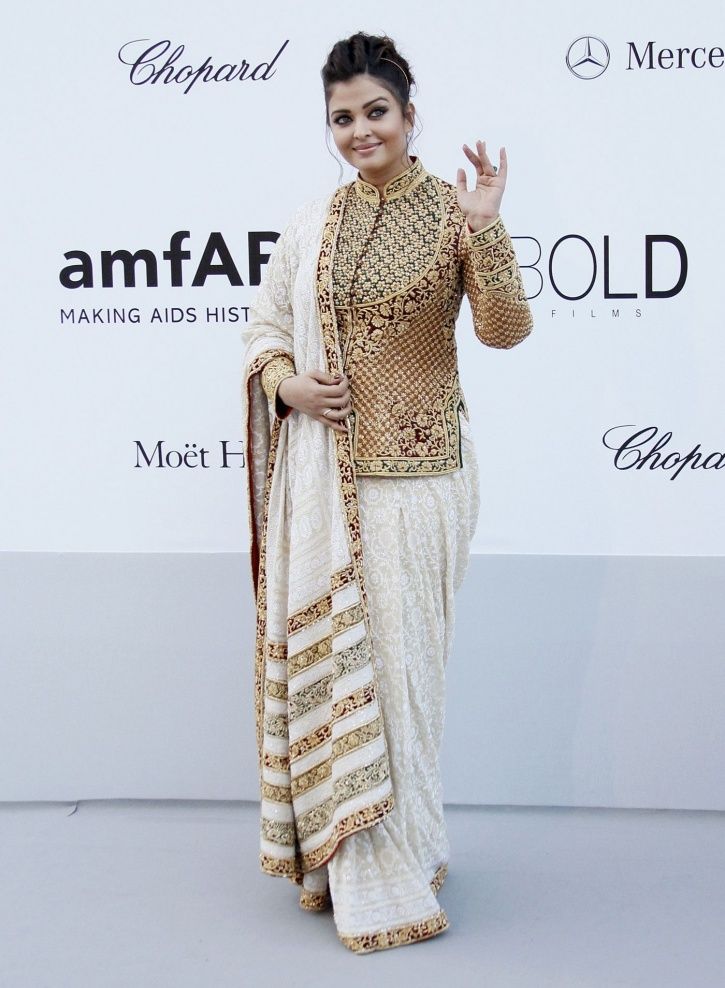 A picture of Aishwarya Rai Bachchan from Cannes Film Festival 2012. 