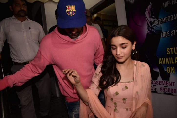 Ranbir and Alia for the screening of RARKPK : r/BollyBlindsNGossip