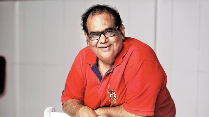 A picture of Bollywood actor Satish Kaushik.