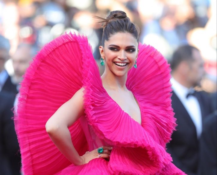 A picture of Deepika Padukone from Cannes Film Festival 2018.