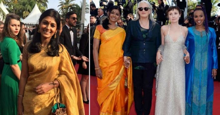 A picture of Nandita Das at Cannes Film Festival 2014.