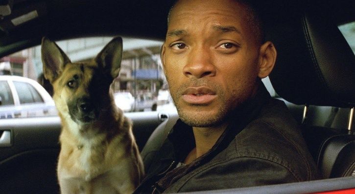 A picture of Will Smith from I am Legend