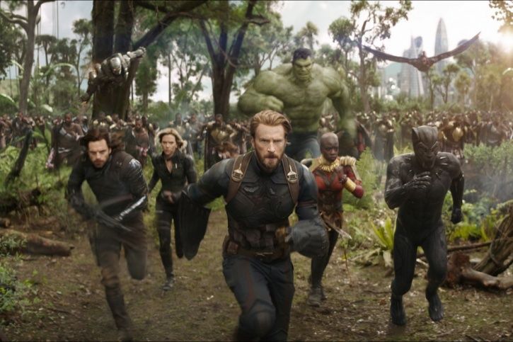 A still from Avengers: Infinity War.