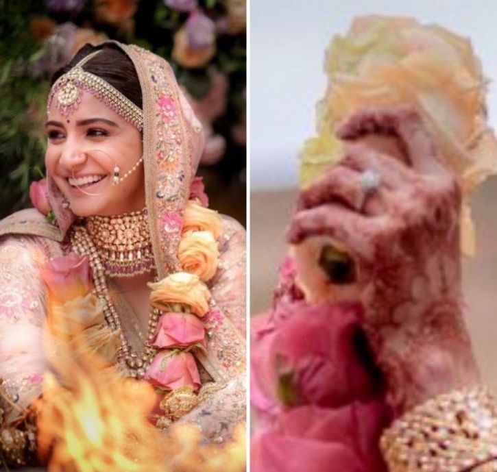 Anushka Sharma who last year had tied the knot to Virat Kohli wears engagement ring worth Rs 1 crore