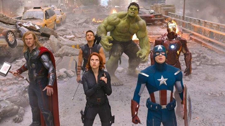 Five of the original Avengers got matching tattoos because life is magical