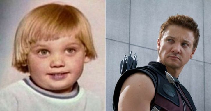 Childhood pictures of Avengers cast Hawkeye
