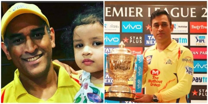 Ipl 18 The Sight Of Ms Dhoni Celebrating With His Daughter After Winning Title Is Just Too Cute