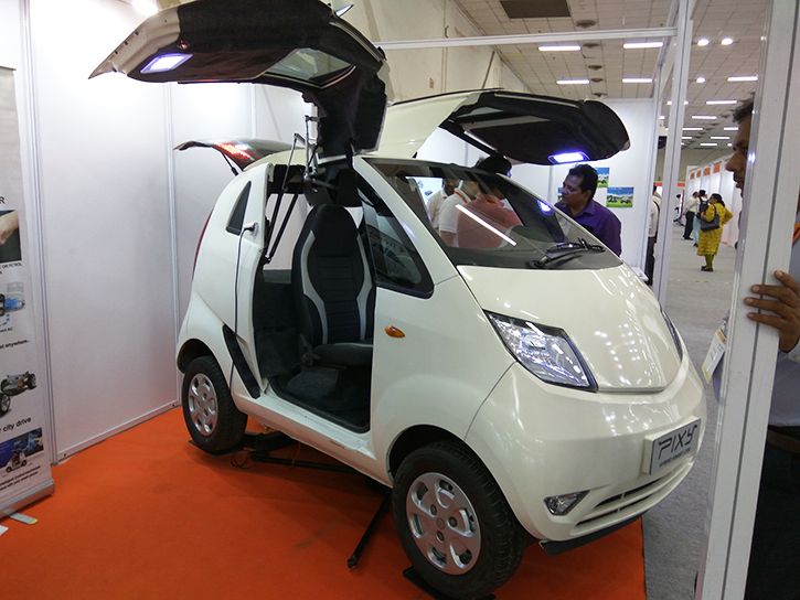 Delhi Man Converted A Tata Nano Into An Electric Hybrid That Drives 200