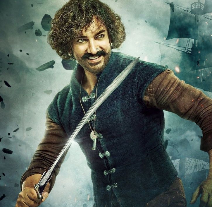A picture of Aamir Khan from Thugs Of Hindostan.
