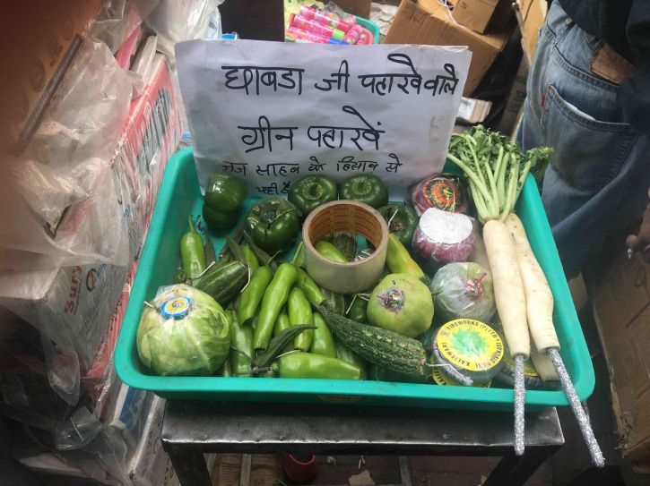 green crackers, vendors, firecrackers, sadar bazaar, vegetables, Diwali