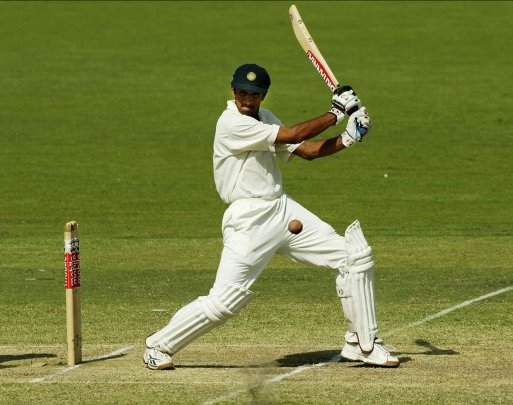 Rahul Dravid made 72 not out.