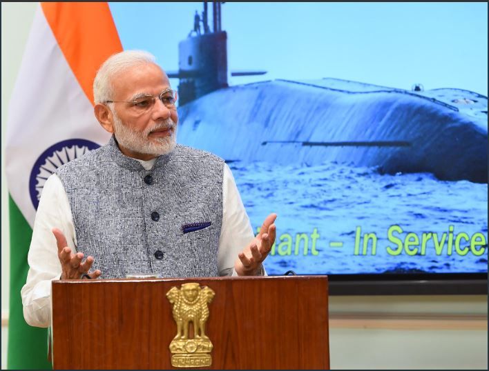 slayer of enemies, INS Arihant, deterrence, pm Modi, nuclear ballistic missile, crew, submarine