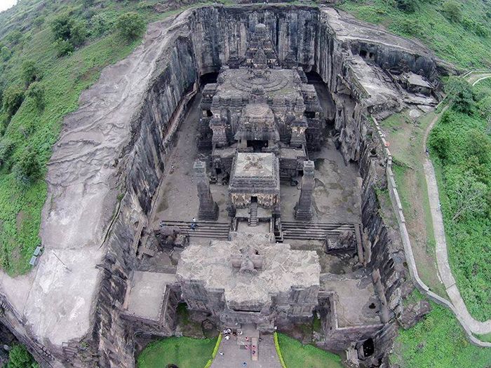 In Pictures An 8th Century Temple Dedicated To Lord Shiva Was Carved