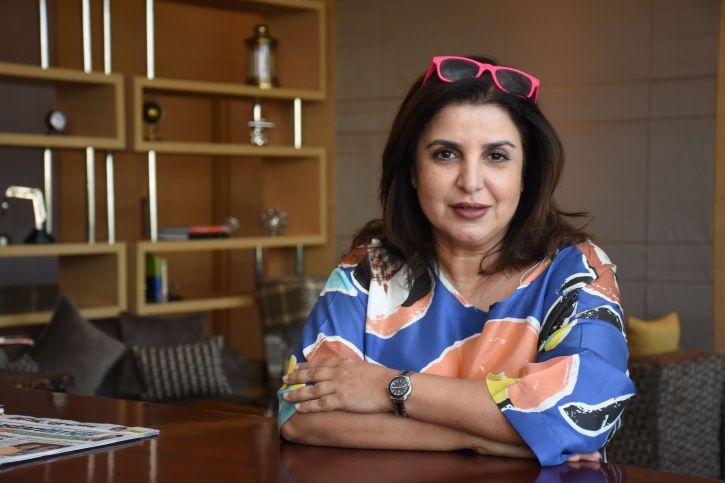 A picture of Farah Khan.
