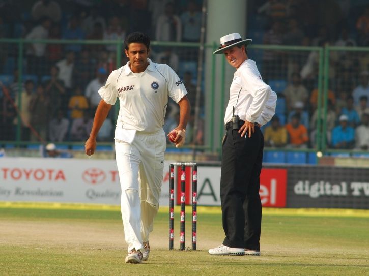 Anil Kumble took 8 wickets vs Australia
